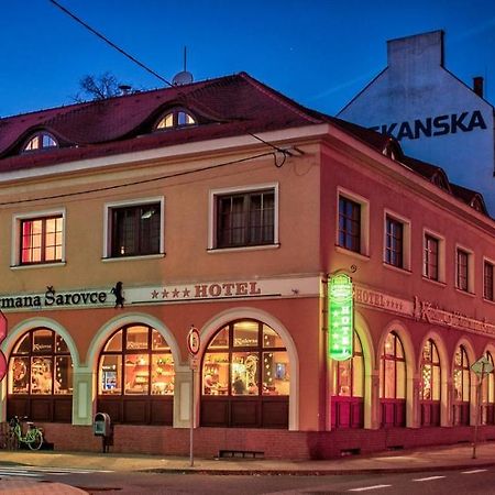 Hotel U Hejtmana Sarovce Uherské Hradiště Kültér fotó